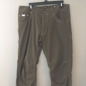 Kuhl gray/geek hiking pants.